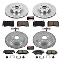 PowerStop Z23 Daily Driver Carbon-Fiber Ceramic Brake Pad and Drilled & Slotted