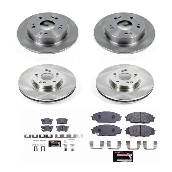 PowerStop Track Day High-Performance Brake Pad and Rotor Kit