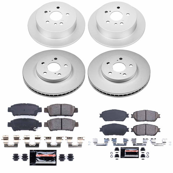 Z23 Daily Driver Premium Carbon-Fiber Ceramic Brake Pad and Fully Coated Rotor K