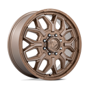 22x8.25 Fuel Off-Road D876 Flux Dually Platinum Bronze 8x210 ET104 CB154.3 Wheel