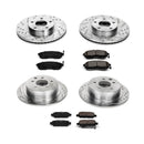 PowerStop Z23 Daily Driver Carbon-Fiber Ceramic Brake Pad and Drilled & Slotted