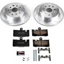 PowerStop Z23 Daily Driver Carbon-Fiber Ceramic Brake Pad and Drilled & Slotted