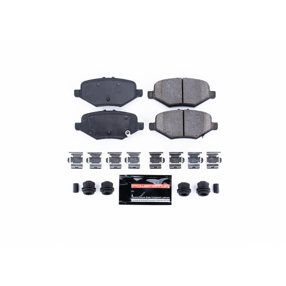 PowerStop Z23 Evolution Sport Carbon-Fiber Brake Pads With Hardware