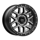 17X9 KMC KM544 MESA Satin Black With Gray Tint 5X127 ET18 wheel/rim-2