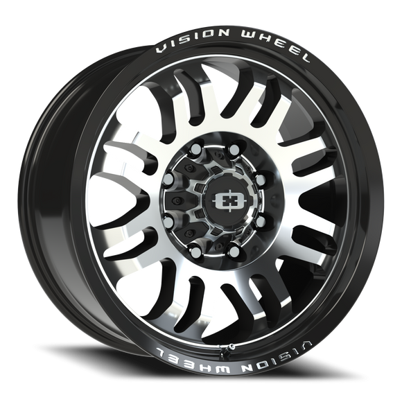 20x9.5 Vision 409 Inferno Black Wheel 8x165.1 ET12 CB125.1