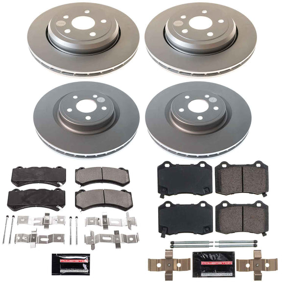 Z23 Daily Driver Premium Carbon-Fiber Ceramic Brake Pad and Fully Coated Rotor K