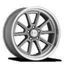 18X10 American Racing VN510 DRAFT VINTAGE SLV DIA LP 5X114.3 ET12 wheel/rim