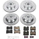PowerStop Z23 Daily Driver Carbon-Fiber Ceramic Brake Pad and Drilled & Slotted
