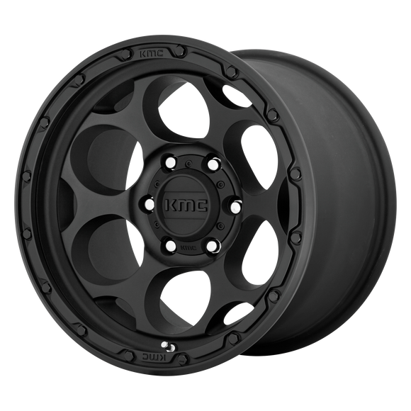 18X8.5 KMC KM541 DIRTY HARRY Textured Black 5X127 ET18 wheel/rim
