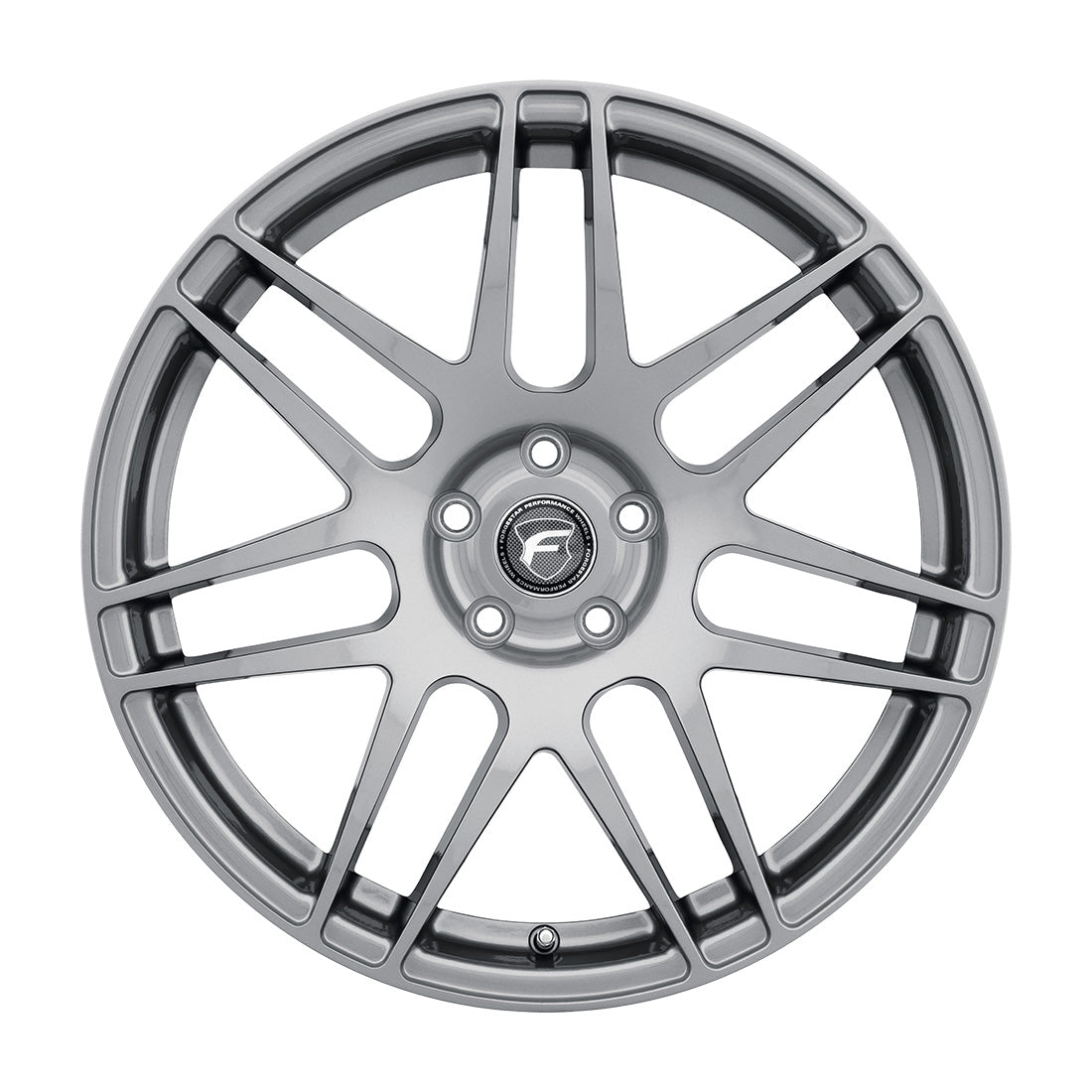 19x11 Forgestar F14 Gloss Anthracite 5x114.3 5x4.5 ET56 Wheel Rim - 0