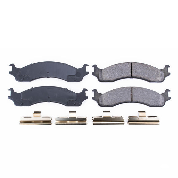 PowerStop Z17 Evolution Ceramic Brake Pads With Hardware