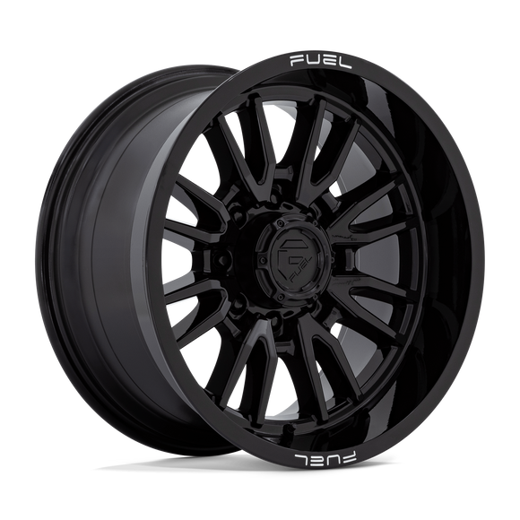 20x10 Fuel Off-Road D760 Clash Gloss Black 8x165.1 ET-18 CB125.1 Wheel Rim