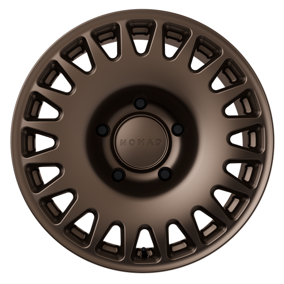 17x8.5 Nomad N503CO Sahara Matte Copperhead 5x127 ET0 CB78.1 Wheel