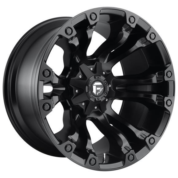22x10 Fuel Off-Road D560 Vapor Matte Black 8x170 ET-18 CB125.1 Wheel Rim