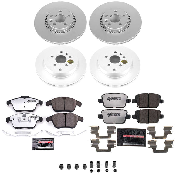 Z36 Truck & Tow Premium Carbon-Fiber Ceramic Brake Pad and Fully Coated Rotor Ki