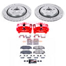 PowerStop Z23 Daily Driver Carbon-Fiber Ceramic Pads Drilled & Slotted Rotor & C