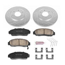 PowerStop Z23 Daily Driver Carbon-Fiber Ceramic Brake Pad and Drilled & Slotted