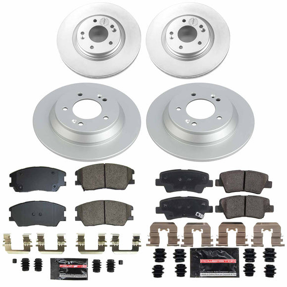 Z23 Daily Driver Premium Carbon-Fiber Ceramic Brake Pad and Fully Coated Rotor K