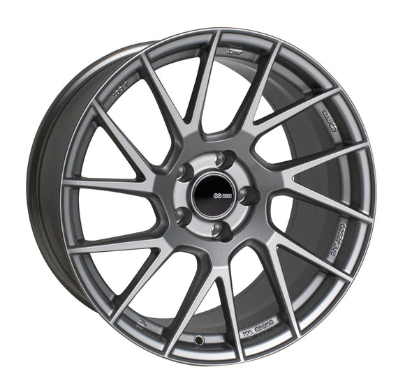 18X8.5 Enkei TM7 Storm Gray Wheel/Rim 5x114.3 ET38 18-8.5 5-114.3 Each