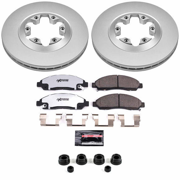 Z36 Truck & Tow Premium Carbon-Fiber Ceramic Brake Pad and Fully Coated Rotor Ki