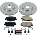 PowerStop Z23 Daily Driver Carbon-Fiber Ceramic Brake Pad and Drilled & Slotted