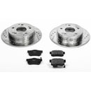 PowerStop Z23 Daily Driver Carbon-Fiber Ceramic Brake Pad and Drilled & Slotted