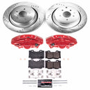 PowerStop Z23 Daily Driver Carbon-Fiber Ceramic Pads Drilled & Slotted Rotor & C