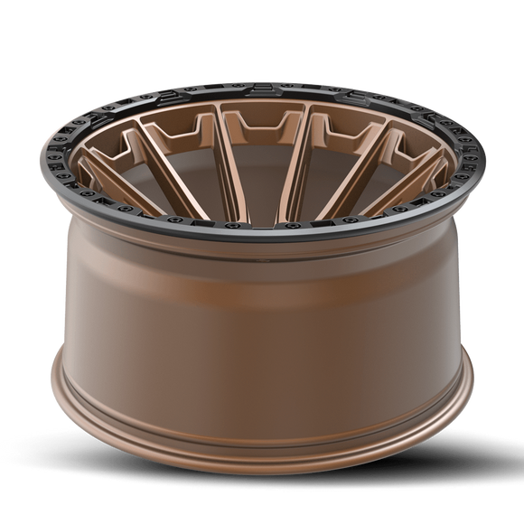 20x10 Vortek VRT-601 Spartan Matte Bronze 6x135 ET-24 CB106.1 Wheel