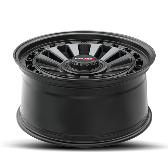 18x9 Vortek VRD-702 Radar Matte Black 5x127 ET12 CB78.1 Wheel Rim