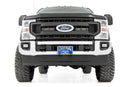 Rough Country LED Light Kit Grille Mount 10" Black For Ford Super Duty 20-21