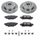 PowerStop OE Stock Replacement Low-Dust Ceramic Brake Pad and Rotor Kit