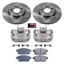 PowerStop OE Stock Replacement Low-Dust Ceramic Brake Pad, Rotor and Caliper Kit