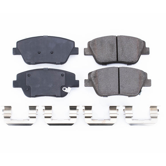 PowerStop Z17 Evolution Ceramic Brake Pads With Hardware