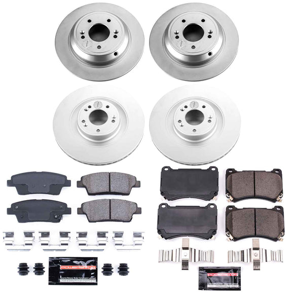 Z23 Daily Driver Premium Carbon-Fiber Ceramic Brake Pad and Fully Coated Rotor K