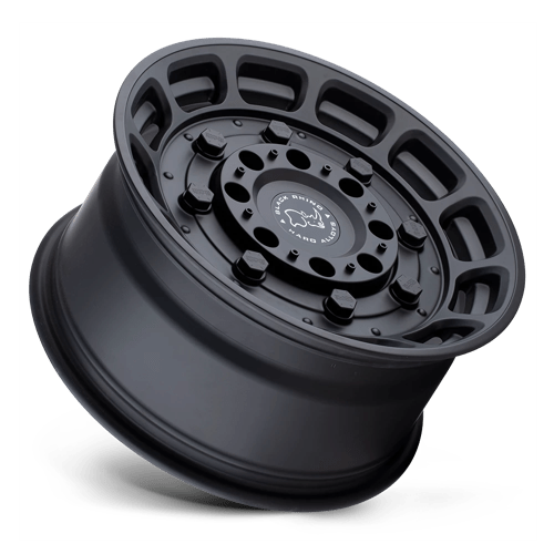9.5x0 Black Rhino Warthog Matte Black 6x114.3 ET12.00 CB76.10 Wheel/Rim