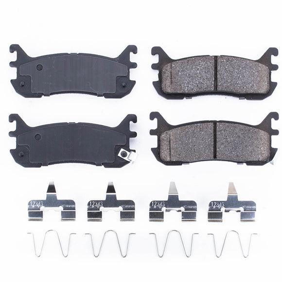 PowerStop Z17 Evolution Ceramic Brake Pads With Hardware
