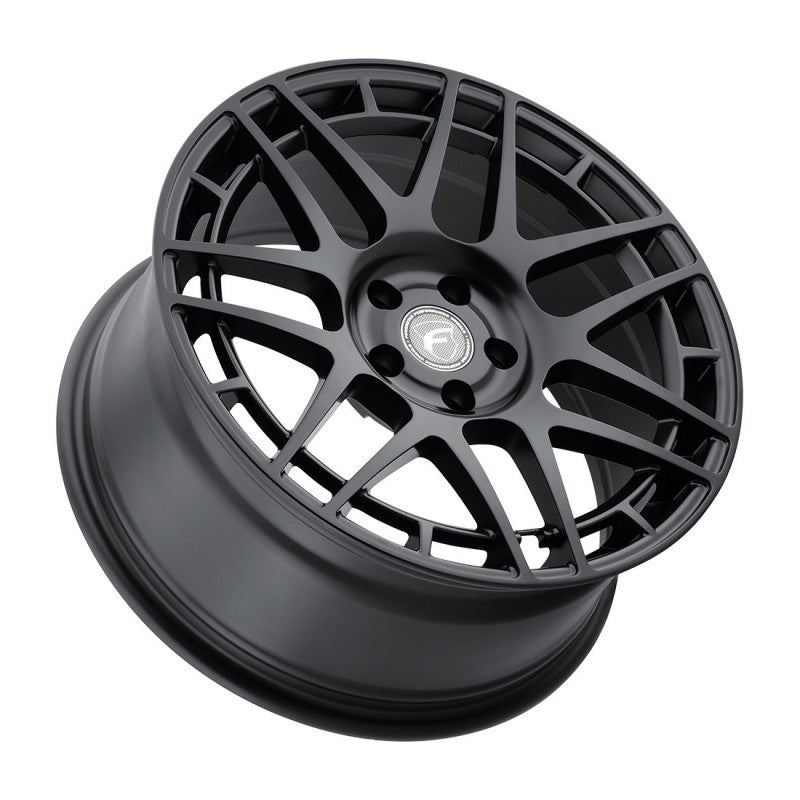 18x9.5 Forgestar F14C Satin Black 5x114.3 5x4.5 ET34 Wheel Rim - 0