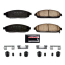 PowerStop Z23 Evolution Sport Carbon-Fiber Brake Pads With Hardware