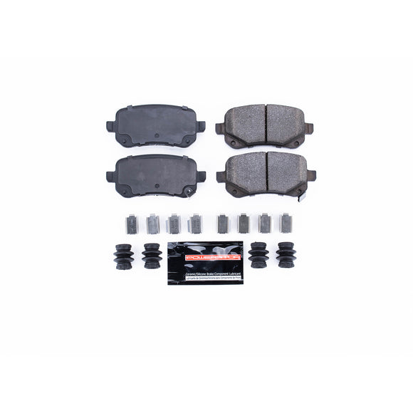 PowerStop Z23 Evolution Sport Carbon-Fiber Brake Pads With Hardware