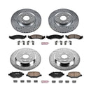 PowerStop Z23 Daily Driver Carbon-Fiber Ceramic Brake Pad and Drilled & Slotted