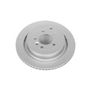 PowerStop Evolution Genuine Geomet Coated Rotors Rear For Land Rover LR3