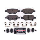 PowerStop Z23 Evolution Sport Carbon-Fiber Brake Pads With Hardware