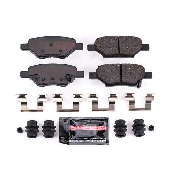 PowerStop Z23 Evolution Sport Carbon-Fiber Brake Pads With Hardware