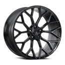 19x8.5 Dolce Performance PISTA Gloss Black Wheel 5x114.3 ET35 CB73.1