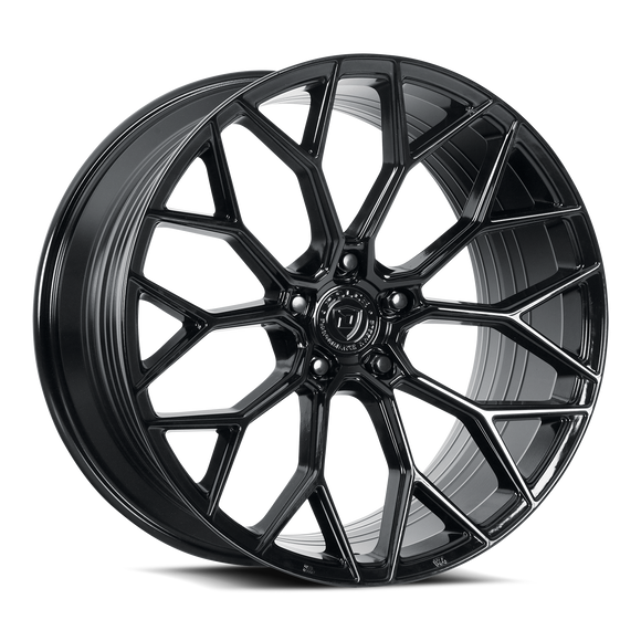 19x8.5 Dolce Performance PISTA Gloss Black Wheel 5x114.3 ET35 CB73.1