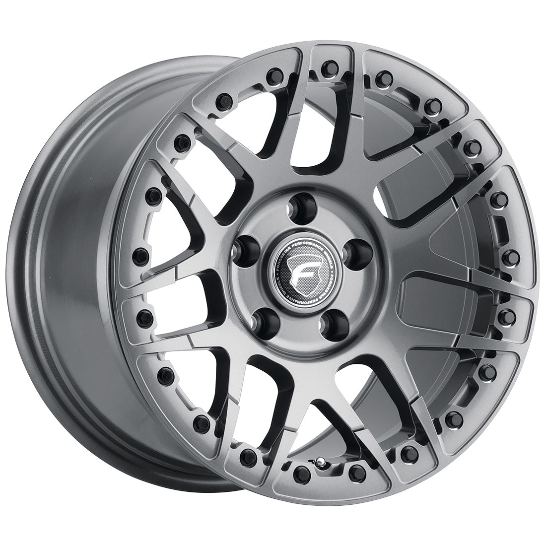 15x10 Forgestar F14 Beadlock Anthracite 5x120.65 5x4.75 ET50 Wheel Rim