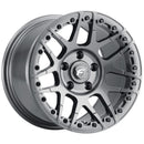 15x10 Forgestar F14 Beadlock Gloss Anthracite5x120.65 ET50 CB78.1 Wheel Rim-1