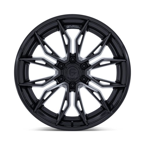 20x9 Fuel Off-Road FC404 Mutiny Matte Black Gloss Black Lip 6x139.7 ET20 Wheel