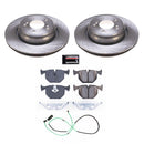 PowerStop OE Stock Replacement Low-Dust Ceramic Brake Pad and Rotor Kit