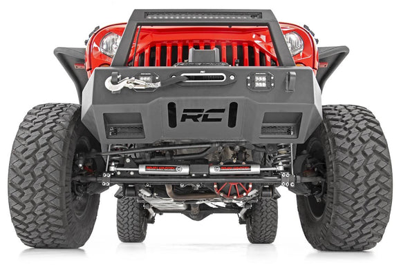 Rough Country High Steer Kit Track Bar Bracket Combo For Jeep Wrangler JK 07-18